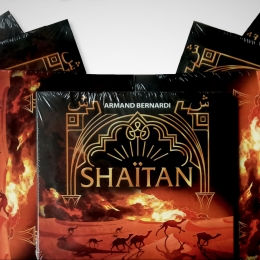 Le roman Shaïtan en audiolivre sur un coffret de 3 CDs